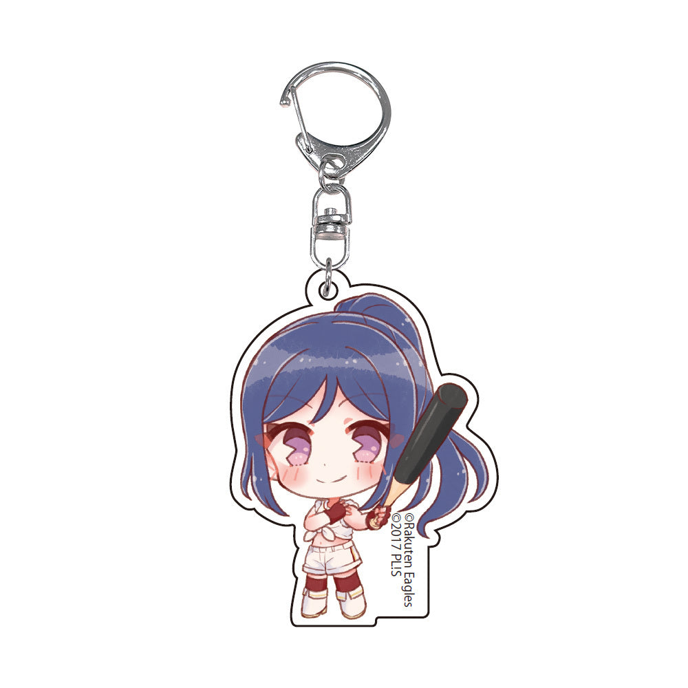 Love Live! (Sunshine) School Idol Festival Acrylic Keychain Collection Aqours Sunshine in the Mirror Tohoku Rakuten Golden Eagles Version