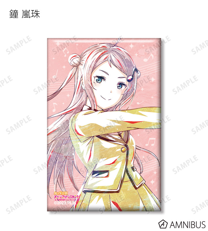 Love Live! (Nijigaku) School Idol Festival Rectangle Can Badge Collection Nijigasaki Ani-Art Version