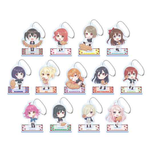 Love Live! (Nijigaku) School Idol Festival Acrylic Stand Keychain Collection Nijigasaki GiGO Nijigaku-yaki Version