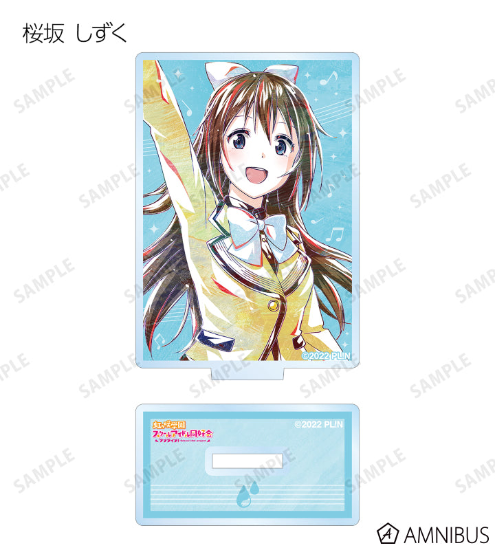 Love Live! (Nijigaku) School Idol Festival Acrylic Stand Collection Nijigasaki Ani-Art Version