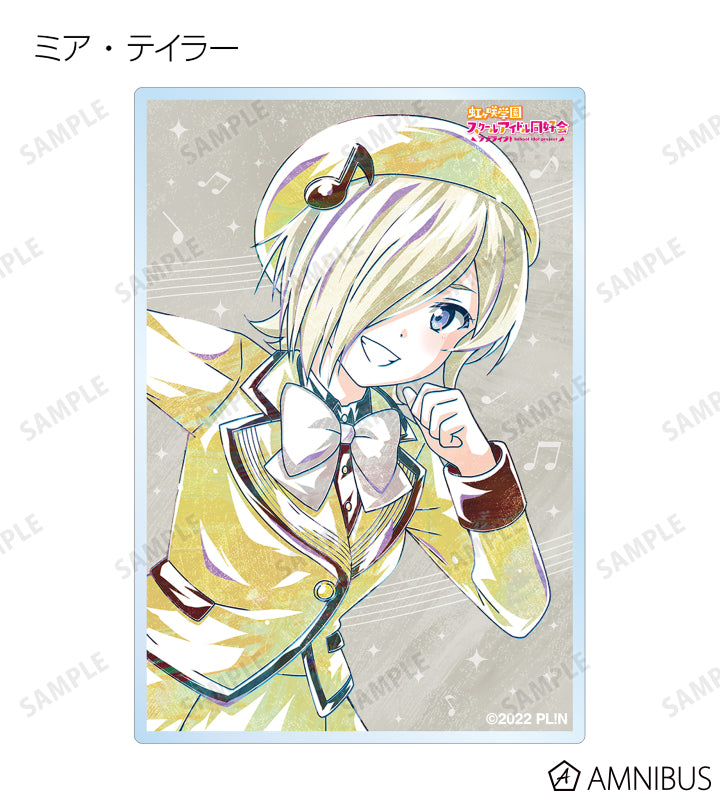 Love Live! (Nijigaku) School Idol Festival Acrylic Card Collection Nijigasaki Ani-Art Version