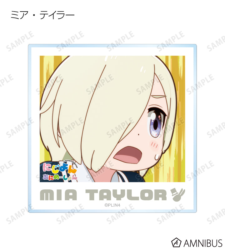 Love Live! (Nijigaku) School Idol Festival Acrylic Card Collection Nijigasaki Nijiyon Version
