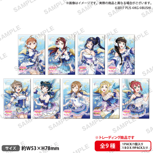Love Live! (Sunshine) School Idol Festival Rectangle Badge Collection Aqours Angel Version