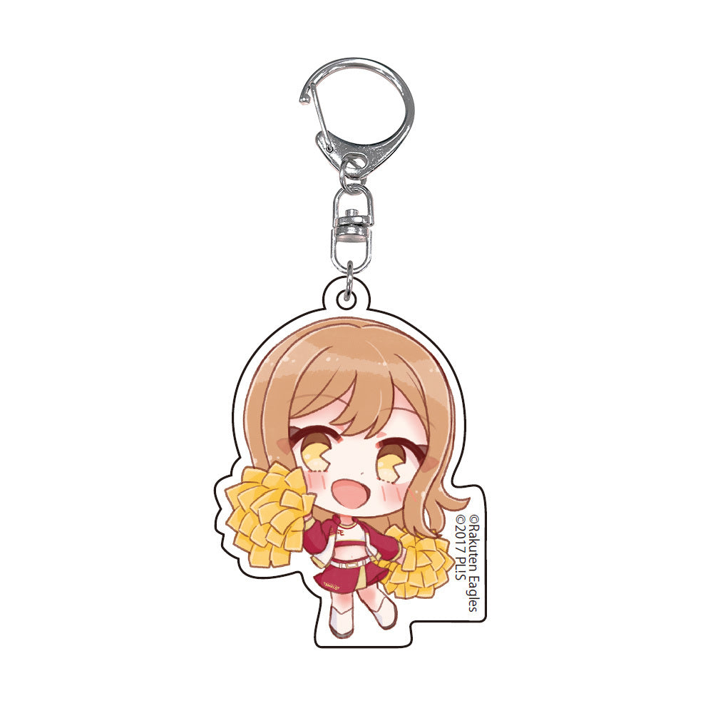 Love Live! (Sunshine) School Idol Festival Acrylic Keychain Collection Aqours Sunshine in the Mirror Tohoku Rakuten Golden Eagles Version