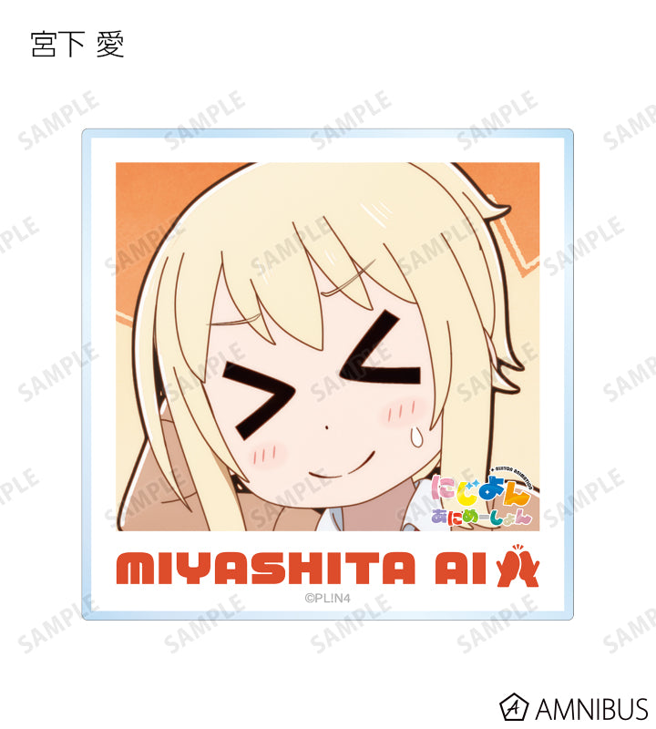 Love Live! (Nijigaku) School Idol Festival Acrylic Card Collection Nijigasaki Nijiyon Version