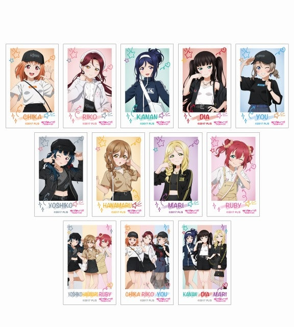 Love Live! (Sunshine) School Idol Festival Instant Photo Style Trading Card Collection Aqours Matching Outfits Version