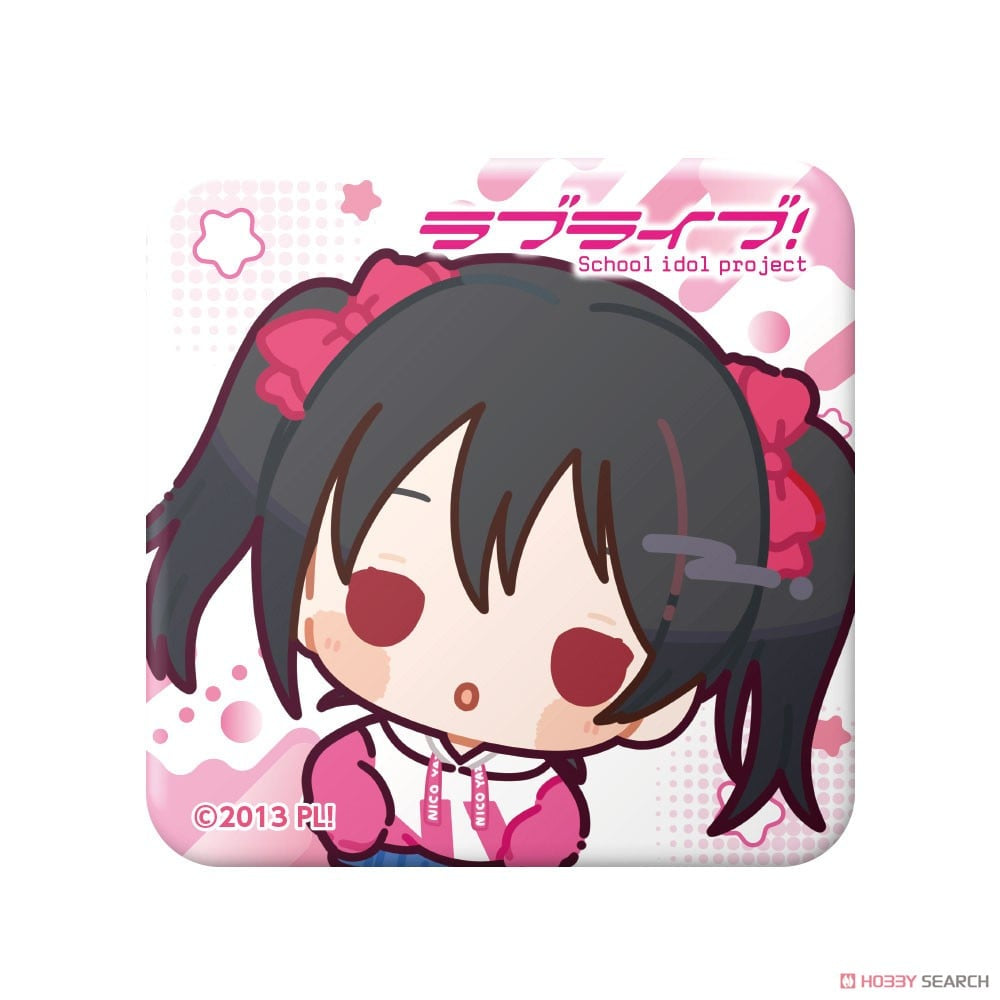 Love Live! (Muse) School Idol Festival Square Can Badge Collection Muse Chibi Chara Version