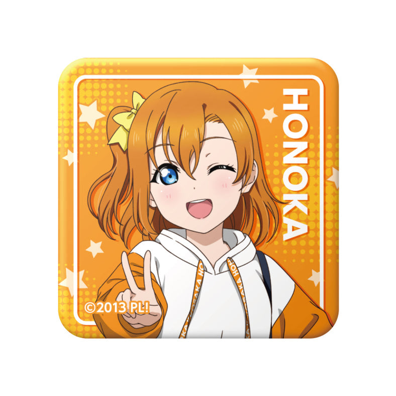 Love Live! (Muse) School Idol Festival Square Can Badge Collection Muse Costume Style Version
