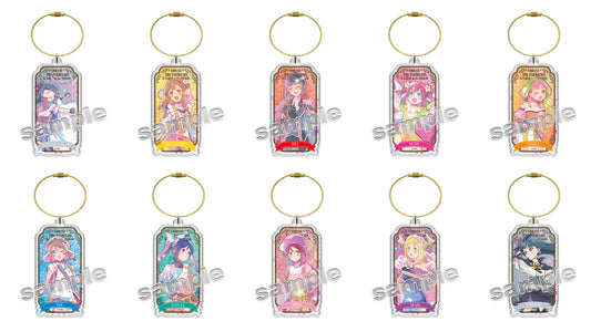 Love Live! (Sunshine) School Idol Festival Acrylic Wire Keychain Collection Aqours Sunshine in the Mirror Atre Version