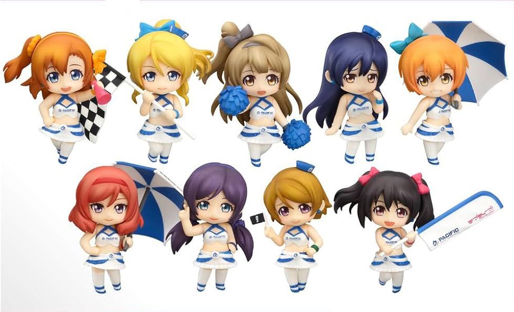 Love Live! (Muse) School Idol Festival Nendoroid Petite Collection Muse Pacific Racing Version