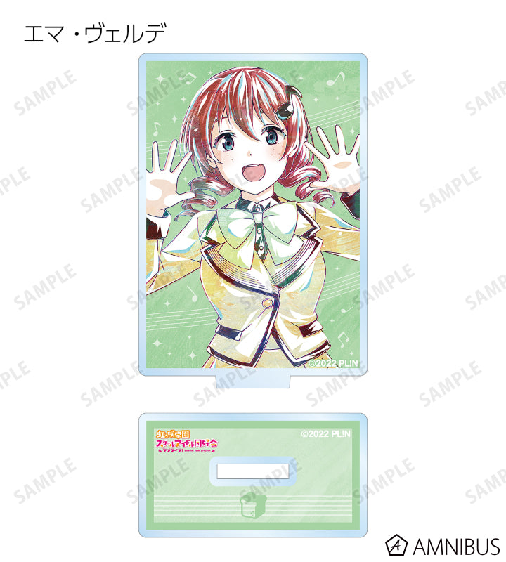 Love Live! (Nijigaku) School Idol Festival Acrylic Stand Collection Nijigasaki Ani-Art Version