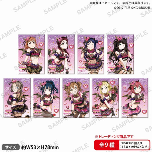 Love Live! (Sunshine) School Idol Festival Rectangle Badge Collection Aqours Little Devil Version