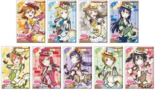 Love Live! (Muse) School Idol Festival Rectangle Can Badge Collection Muse Ice Cream Flavor Version