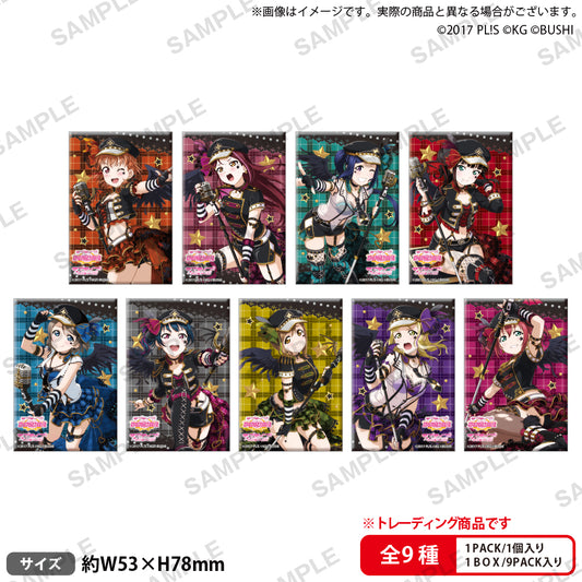 Love Live! (Sunshine) School Idol Festival Square Can Badge Collection Aqours Punk Rock Version