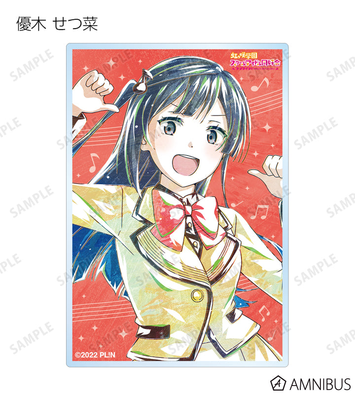 Love Live! (Nijigaku) School Idol Festival Acrylic Card Collection Nijigasaki Ani-Art Version