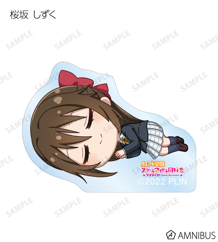 Love Live! (Nijigaku) School Idol Festival Acrylic Sticker Collection Nijigasaki Sleep