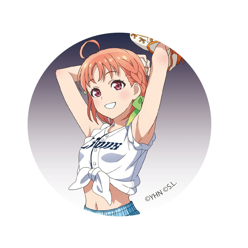 Love Live! (Sunshine) School Idol Festival Can Badge Collection Aqours Sunshine in the Mirror Saitama Seibu Lions Version
