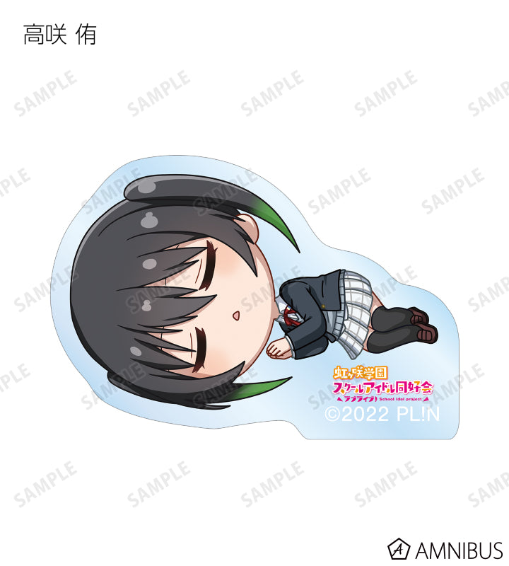 Love Live! (Nijigaku) School Idol Festival Acrylic Sticker Collection Nijigasaki Sleep