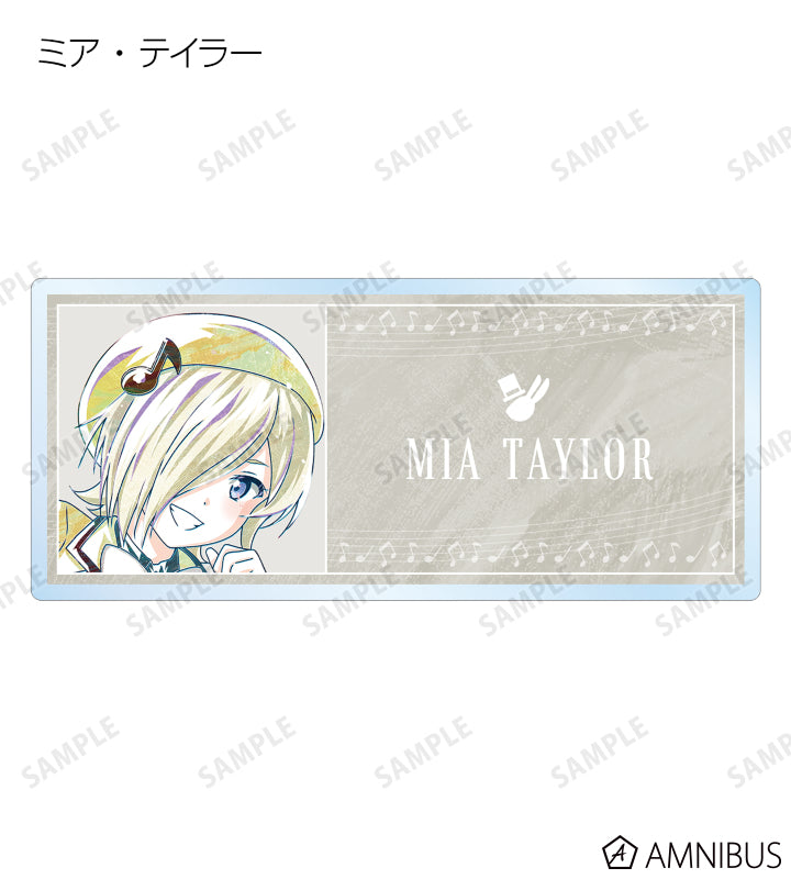 Love Live! (Nijigaku) School Idol Festival Acrylic Nameplate Collection Nijigasaki Ani-Art Version