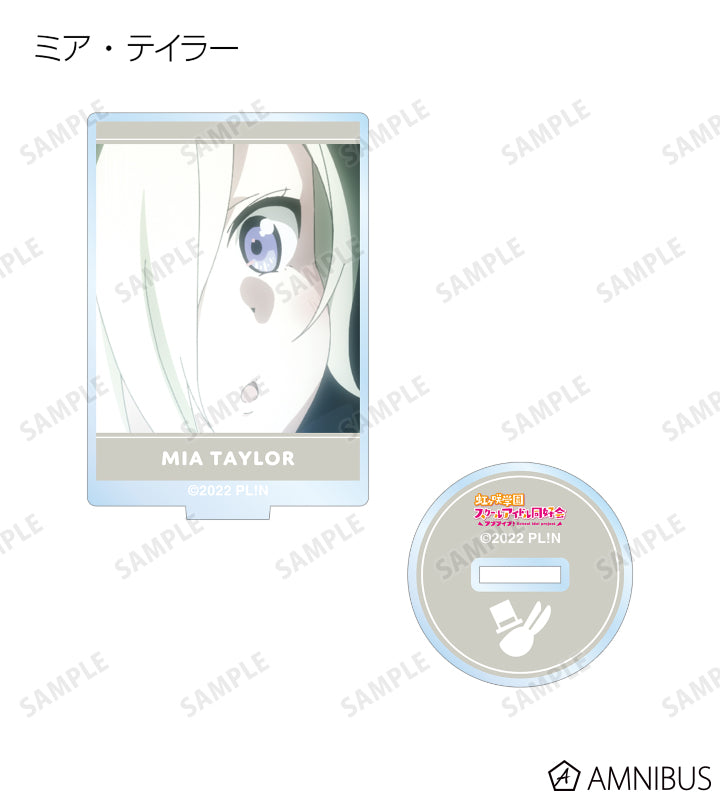 Love Live! (Nijigaku) School Idol Festival Acrylic Stand Collection Nijigasaki