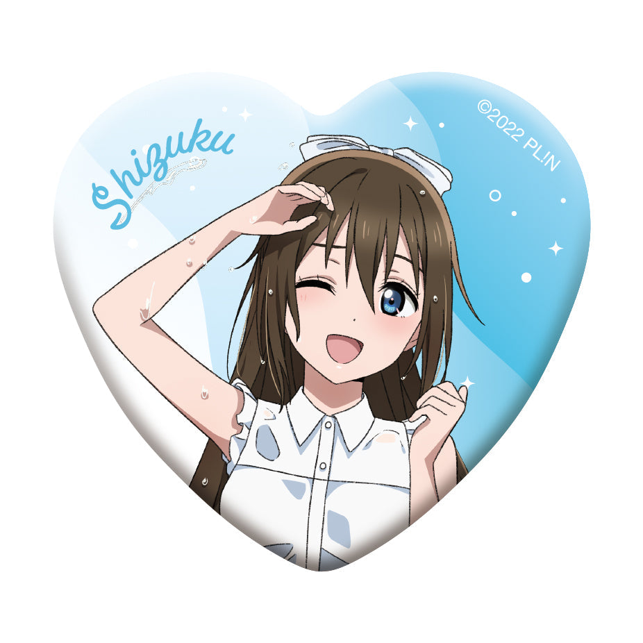Love Live! (Nijigaku) School Idol Festival Heart Shaped Can Badge Collection Nijigasaki The Final Chapter Version