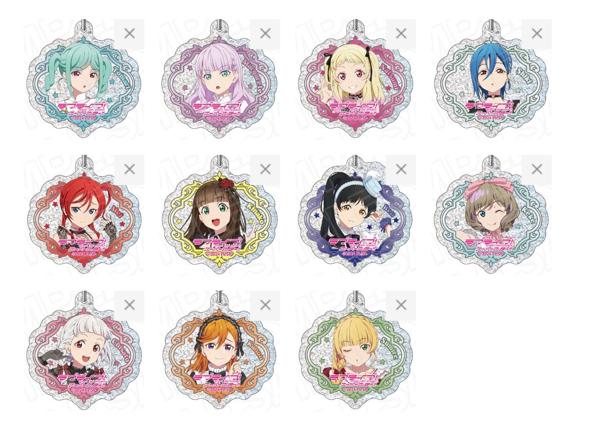 Love Live! (Liella) School Idol Festival Acrylic Keychain Collection Superstar Lolita Fashion Version