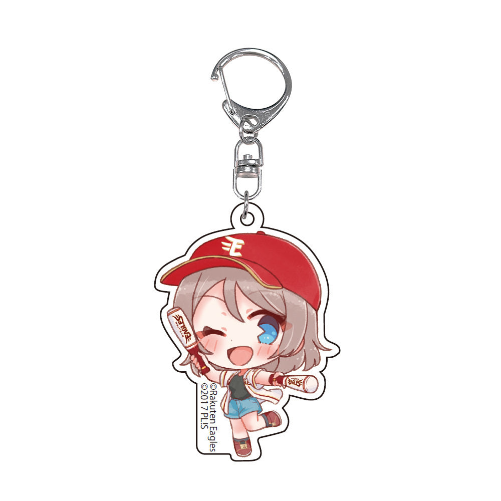 Love Live! (Sunshine) School Idol Festival Acrylic Keychain Collection Aqours Sunshine in the Mirror Tohoku Rakuten Golden Eagles Version
