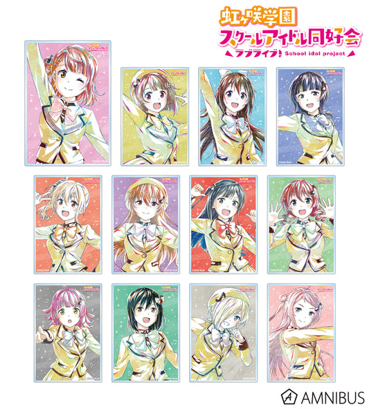 Love Live! (Nijigaku) School Idol Festival Acrylic Card Collection Nijigasaki Ani-Art Version