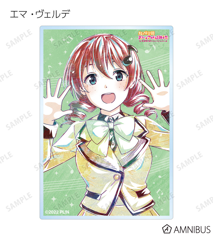 Love Live! (Nijigaku) School Idol Festival Acrylic Card Collection Nijigasaki Ani-Art Version