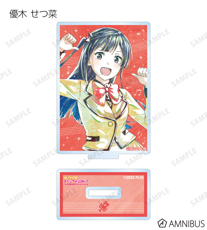 Love Live! (Nijigaku) School Idol Festival Acrylic Stand Collection Nijigasaki Ani-Art Version