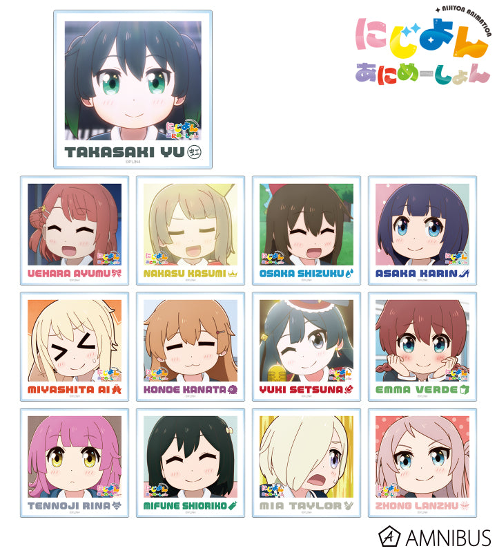 Love Live! (Nijigaku) School Idol Festival Acrylic Card Collection Nijigasaki Nijiyon Version