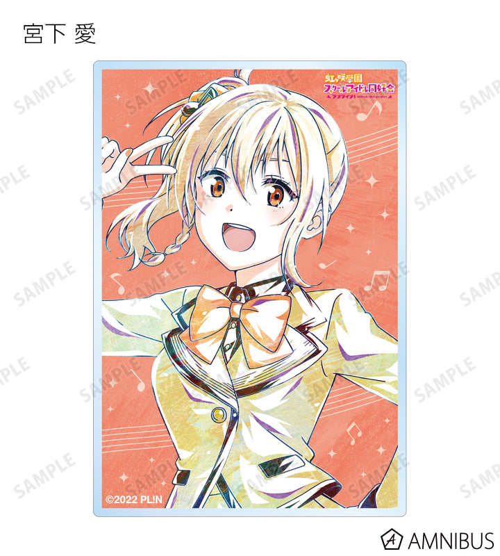 Love Live! (Nijigaku) School Idol Festival Acrylic Card Collection Nijigasaki Ani-Art Version