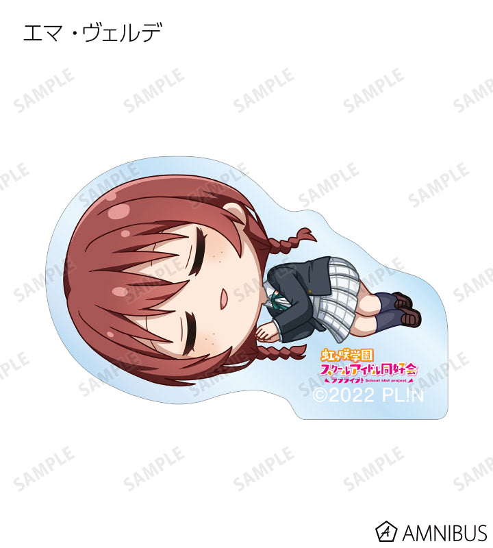 Love Live! (Nijigaku) School Idol Festival Acrylic Sticker Collection Nijigasaki Sleep