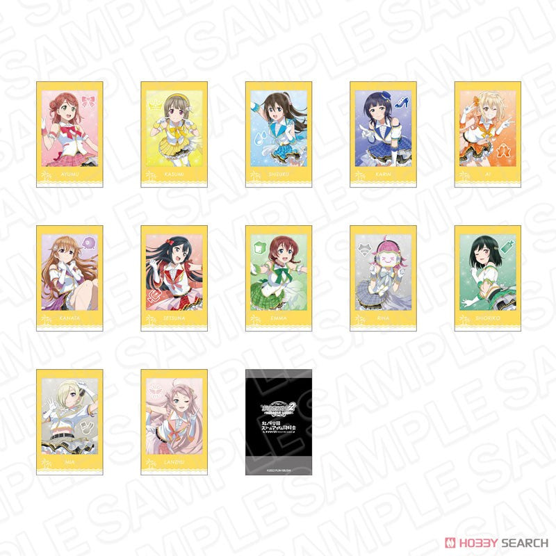 Love Live! (Nijigaku) School Idol Festival Instant Photo Style Trading Card Collection Vol. 1