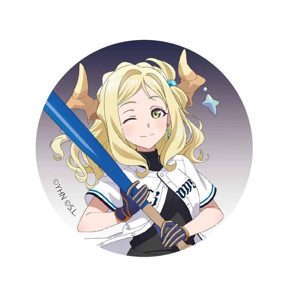 Love Live! (Sunshine) School Idol Festival Can Badge Collection Aqours Sunshine in the Mirror Saitama Seibu Lions Version