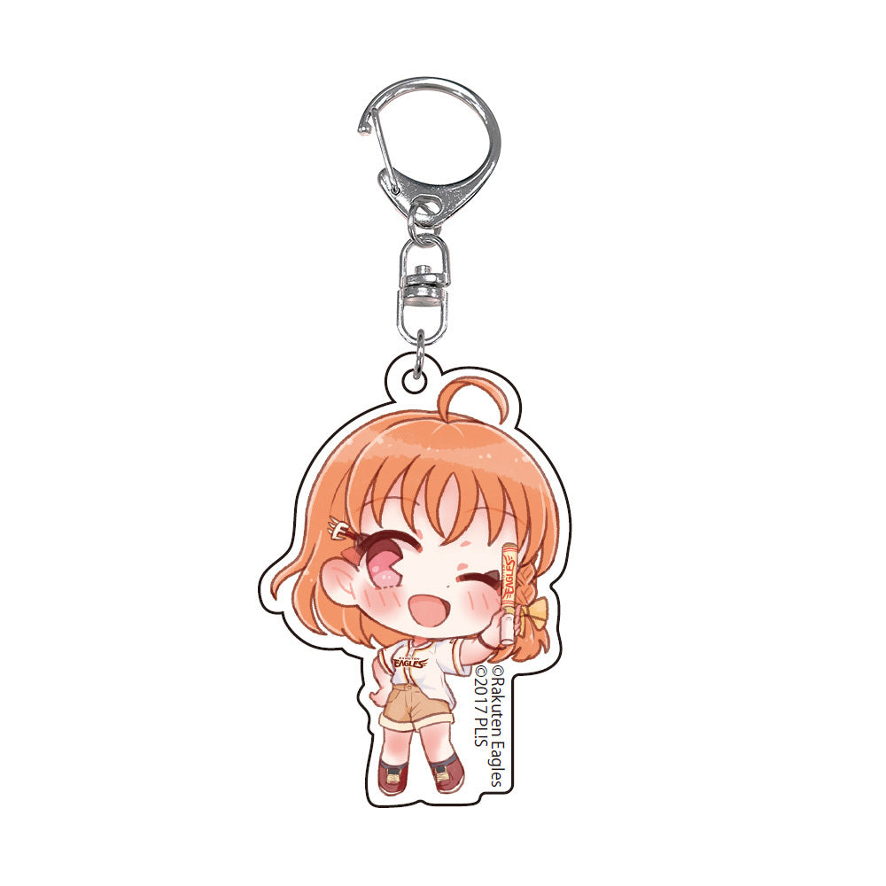 Love Live! (Sunshine) School Idol Festival Acrylic Keychain Collection Aqours Sunshine in the Mirror Tohoku Rakuten Golden Eagles Version