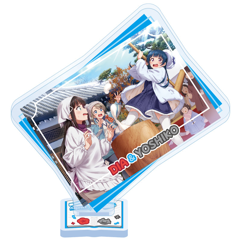 Love Live! (Sunshine) School Idol Festival Acrylic Stand Collection Love Live Days GiGo Cafe Version