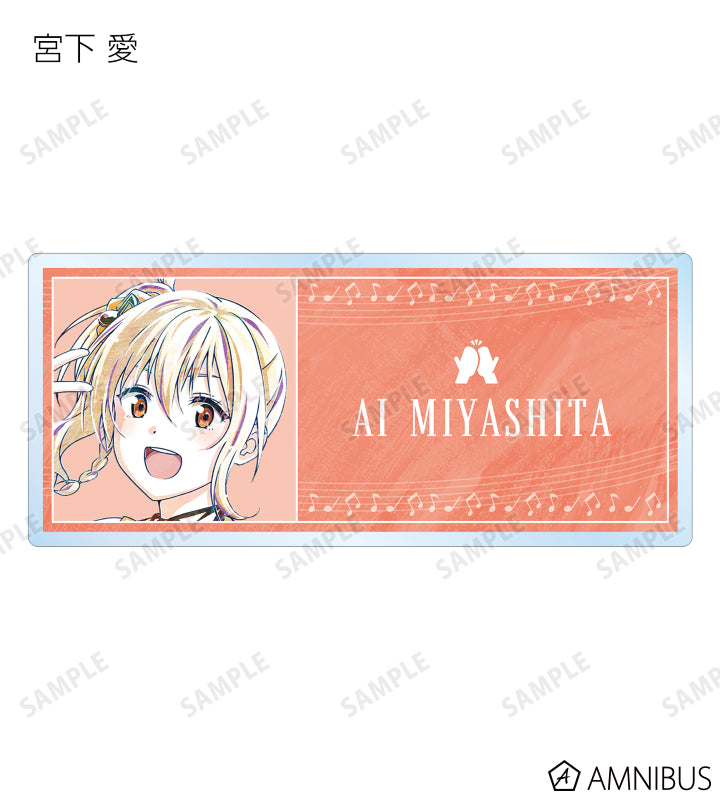 Love Live! (Nijigaku) School Idol Festival Acrylic Nameplate Collection Nijigasaki Ani-Art Version