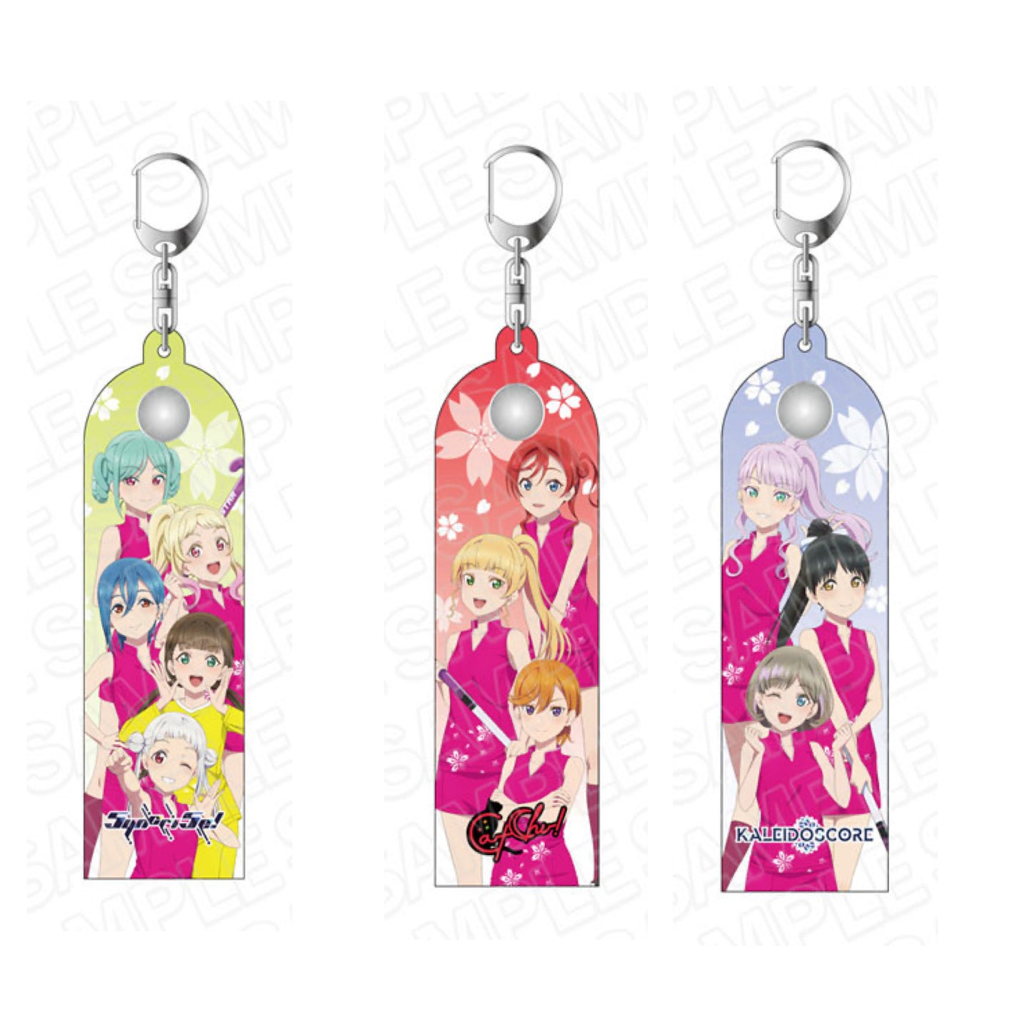 Love Live! (Liella) School Idol Festival Towel Holder Keychain Collection Superstar x Sakura Japan Sub Unit Version