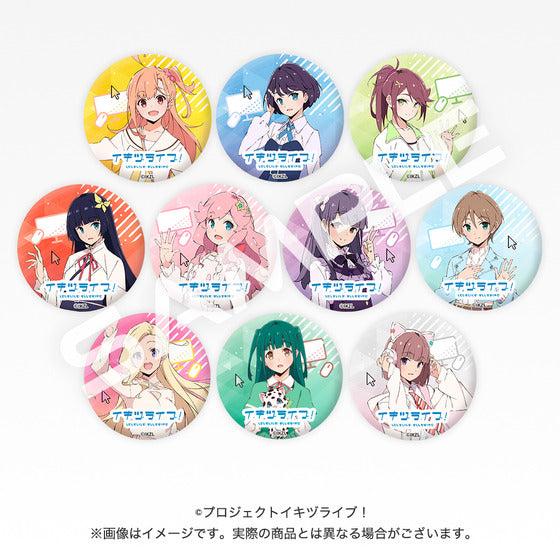 Love Live! (Ikizu) School Idol Project Can Badge Collection Bluebird Want to Begin Version