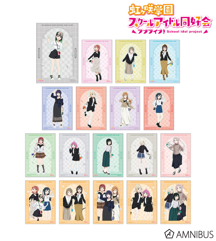Love Live! (Nijigaku) School Idol Festival Bromide Collection Matching Outfits Version