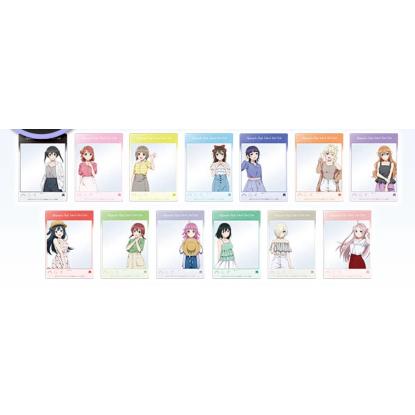 Love Live! (Nijigaku) School Idol Festival SNS Clear Card Collection DMM Scratch Version