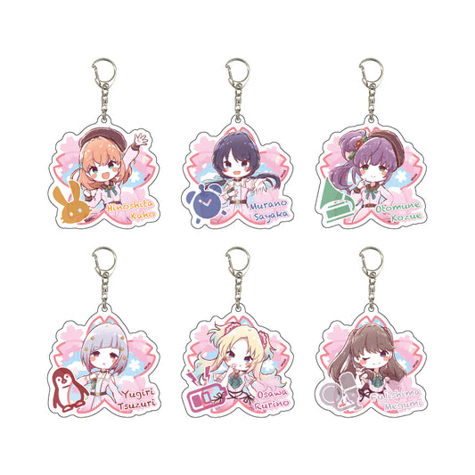 Love Live! (Hasunosora) School Idol Club Acrylic Keychain Collection Link! Like! Graphart Illustration Version 3