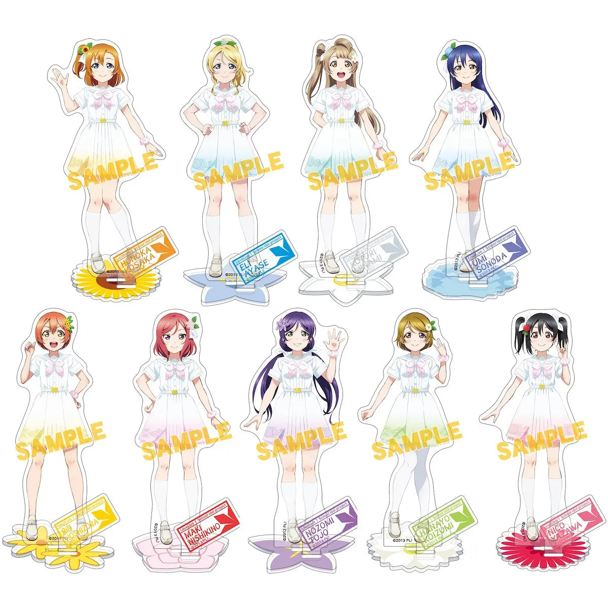 Love Live! (Muse) School Idol Festival Acrylic Stand Collection Muse 9th Anniversary Version
