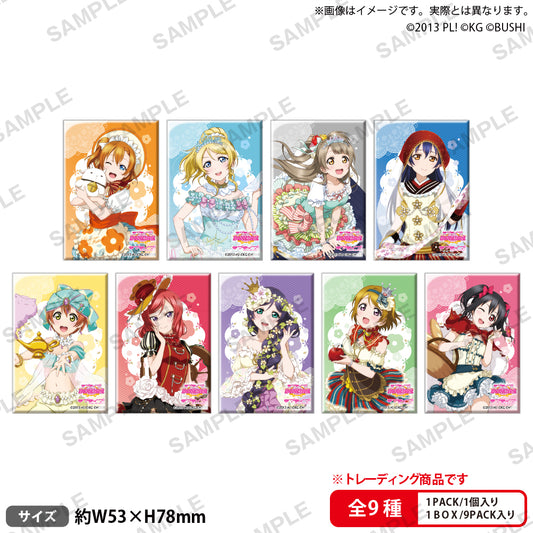Love Live! (Muse) School Idol Festival Rectangle Can Badge Collection Muse Fairy Tale Version