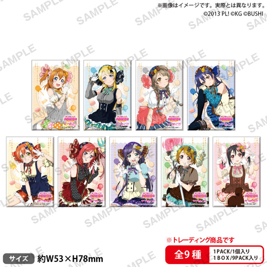 Love Live! (Muse) School Idol Festival Rectangle Can Badge Collection Muse Apron Version