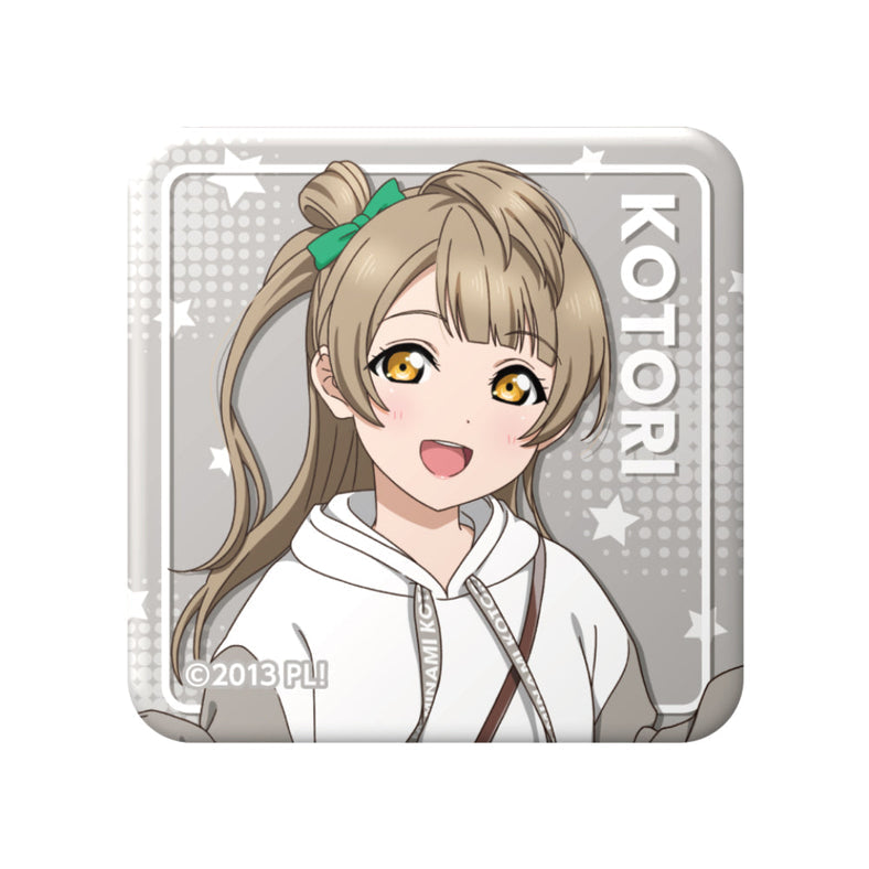 Love Live! (Muse) School Idol Festival Square Can Badge Collection Muse Costume Style Version