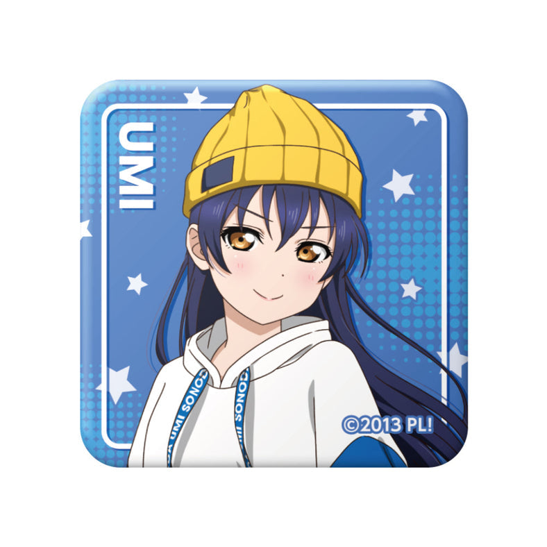 Love Live! (Muse) School Idol Festival Square Can Badge Collection Muse Costume Style Version