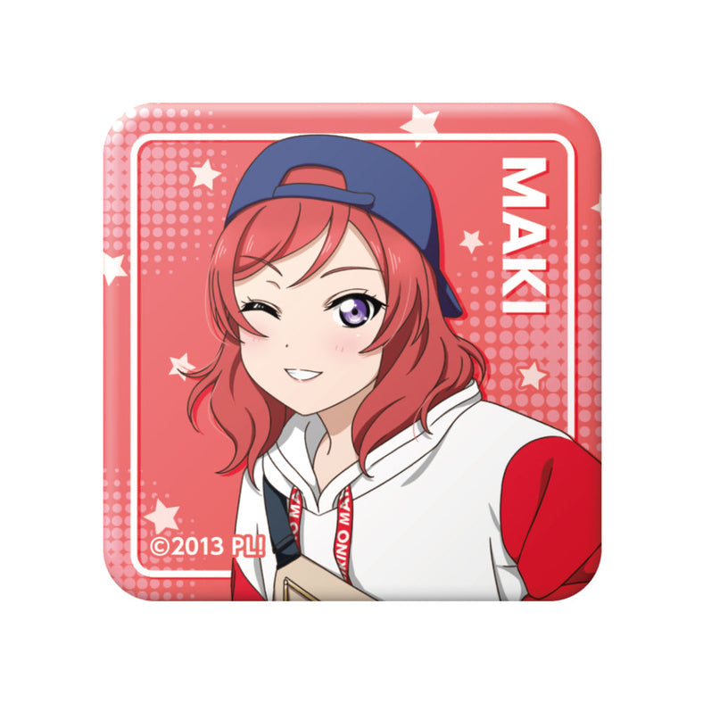 Love Live! (Muse) School Idol Festival Square Can Badge Collection Muse Costume Style Version