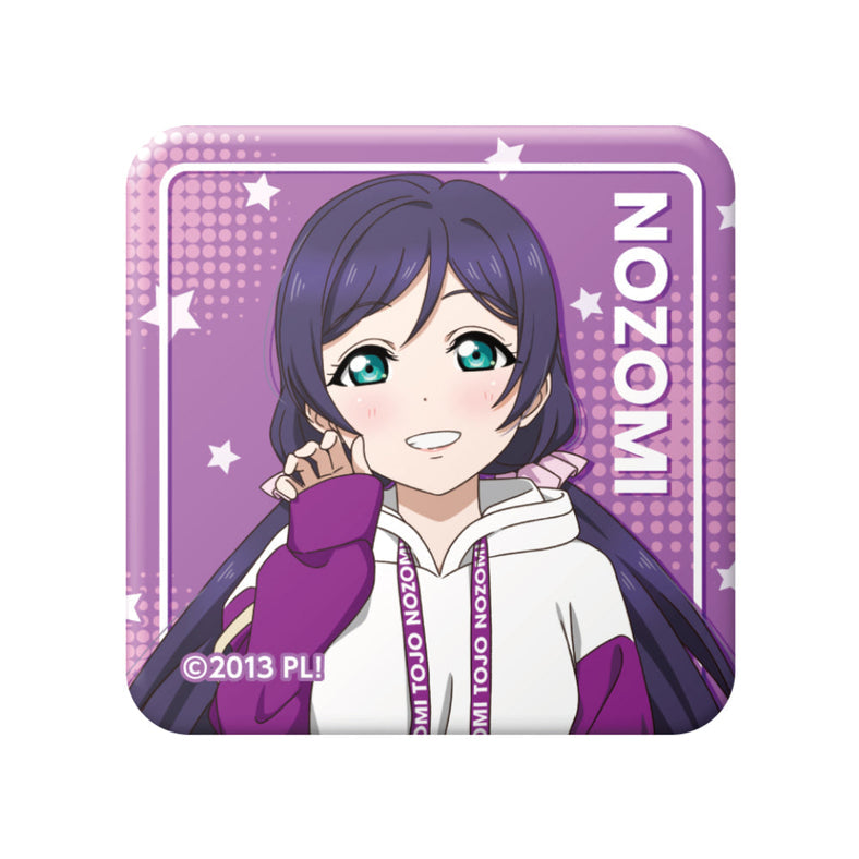 Love Live! (Muse) School Idol Festival Square Can Badge Collection Muse Costume Style Version